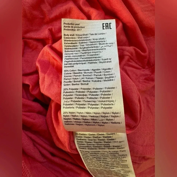 NWT Mama:Lucious Bright‎ Pink Stretch Lace Maternity Formal Dress - Size Medium - Picture 11 of 13